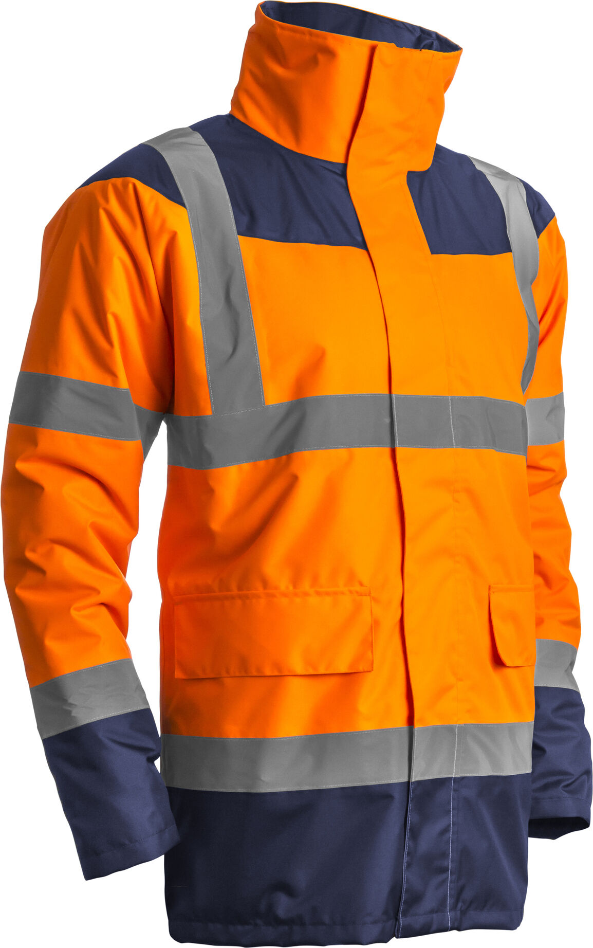 Parka matelassée Keta à haute visibilité orange/marine T S COVERGUARD 7KETOS Orange