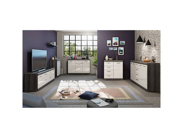 Kommode Scout II 80 x 85 x 37cm Grau