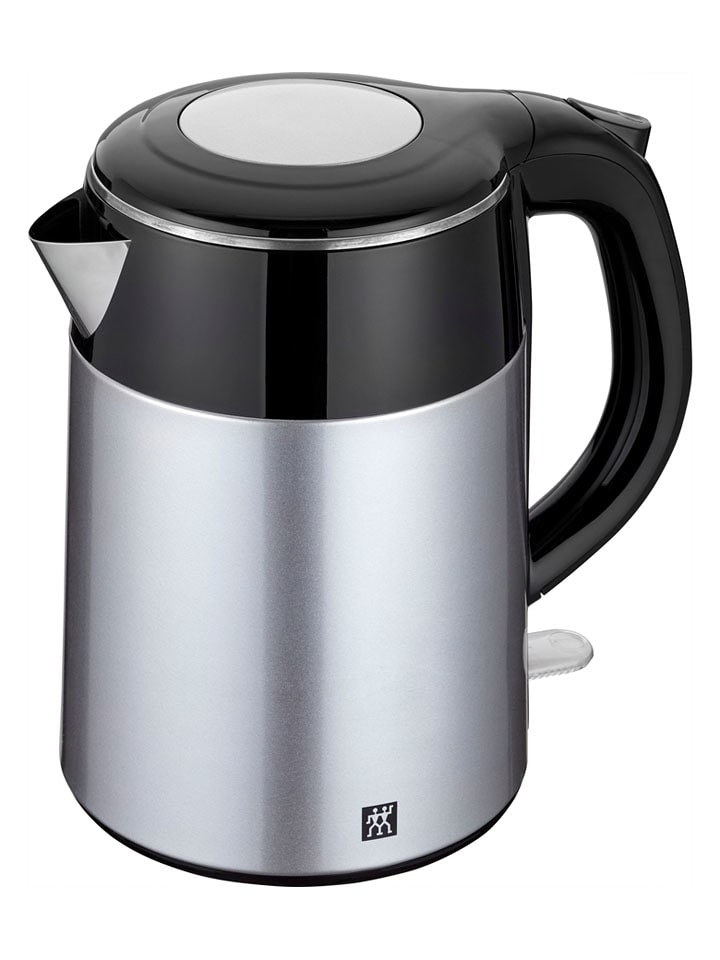 Zwilling Wasserkocher in Silber/ Schwarz - 1,25 l - onesize