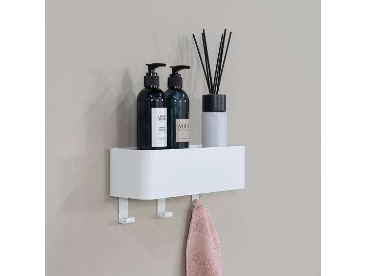 Patère Multi 27cm Blanc/Blanc