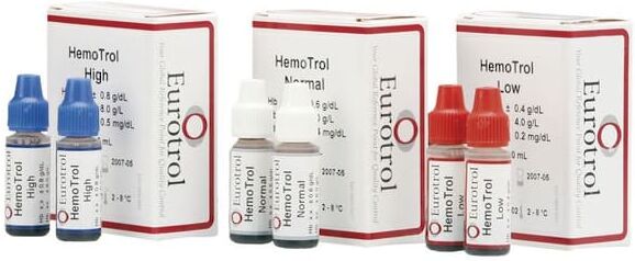 HemoCue GlucoTrol normal, level 2 2/FP