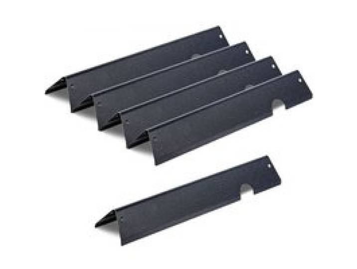 VEVOR Barres Cache-brûleurs 5PCs, Déflecteur de Graisse pour Brûleur de 44 cm en Acier Émaillé, Pièce de Rechange pour Weber Genesis II 310, 315, 335, 340, E/S 325s, ES/SX 325s, E/S 335, EX/SX/EPX-335