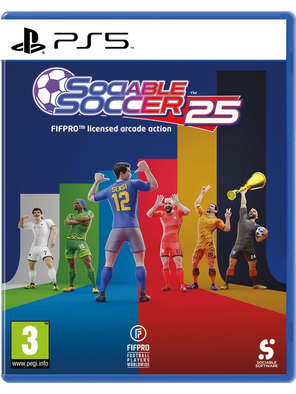 Sociable Soccer 25 - Sony PlayStation 5 - Sport - PEGI 3