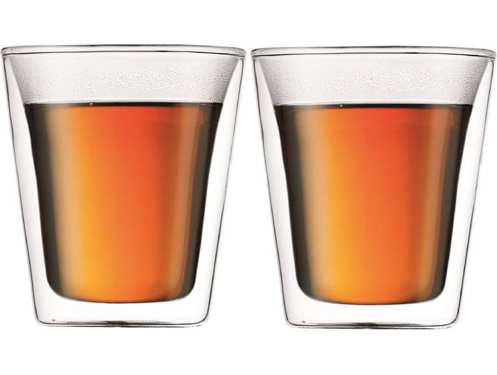 Bodum CANTEEN Dubbelwandige Glazen\, 0.10 l - 2 Stuks