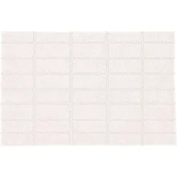 Kleine Wolke Badteppich Tiles Natur 70x120 cm
