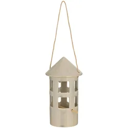 IB Laursen Vogelfutterhaus zum Hängen aus Keramik, Höhe 22.5, Ø 12 cm