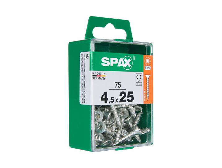 Spax TRX Senkkopf 4.5 × 25 mm 75 Stück