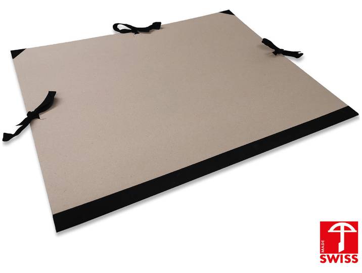 Neutral Zeichenmappe Karton 665051 32x48cm grau
