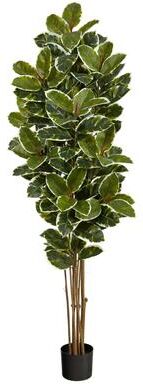 Nearly Natural "6' Oak Artificial Tree UV Resistant (Indoor/Outdoor) - 6"""