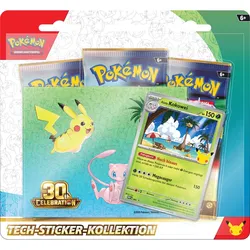 Pokémon 30 Jahre Tech-Sticker-Kollektion - Alola-Kokowei oder Lucario