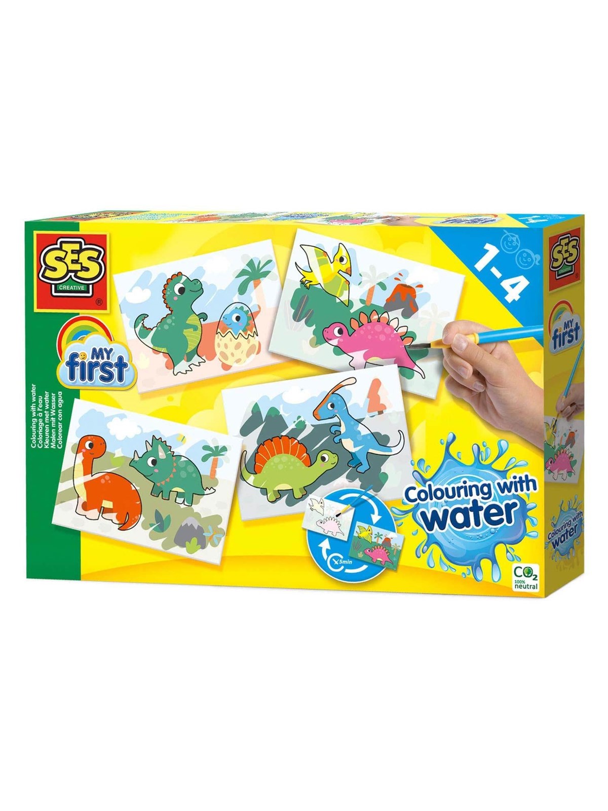 SES Creative My First Coloring with Water - Dinos