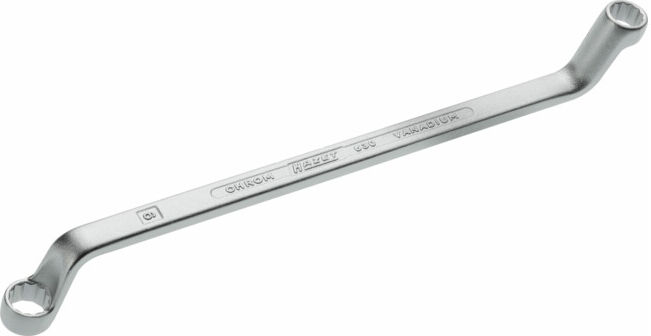 Clé polygonale double 630-8X9 8 x 9 mm HAZET (630-8X9)