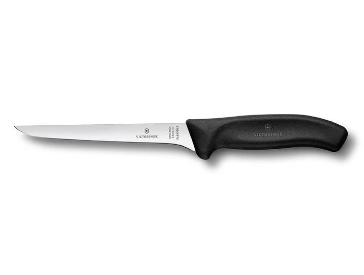 Ausbeinmesser VICTORINOX Swiss Classic , schwarz, Kochmesser, Ausbeinmesser