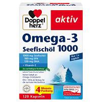 DOPPELHERZ Omega-3 Seefischöl 1000 Kapseln 174,9 g