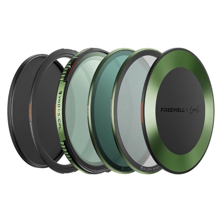Freewell Variables ND/CPL-Filter-Set von Brandon Li, 95 mm (95 mm, ND Filter, Polarisationsfilter) (FW-BL95-GMVNDKIT)