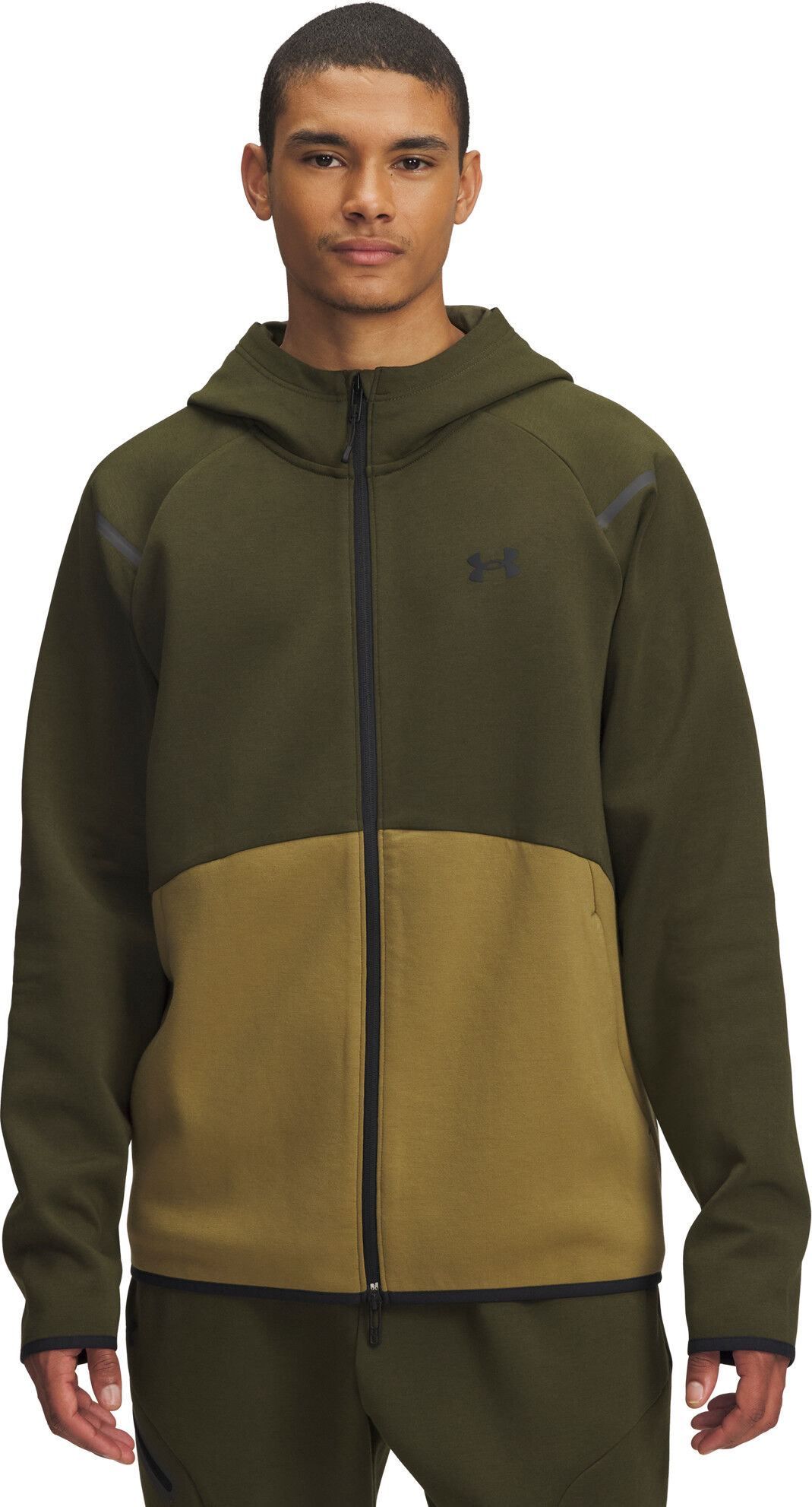 Under Armour Men's UA Unstoppable Fleece Full-Zip Hoodie Expedition Green S