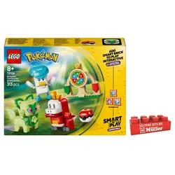 LEGO Pokémon SMART Play: Showdown mit Felori, Krokel und Kwaks kompatibles Set 72158