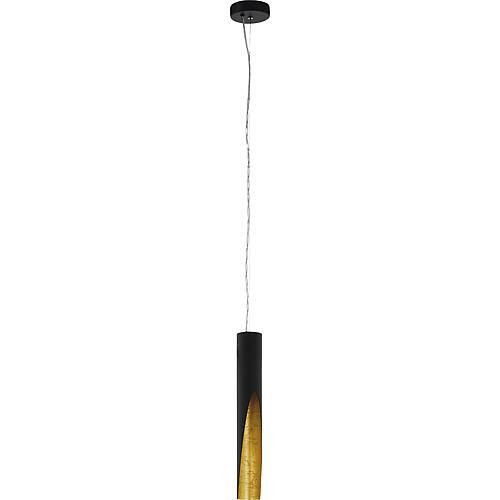 Eglo LED-pendellamp zwart/goud model 64893