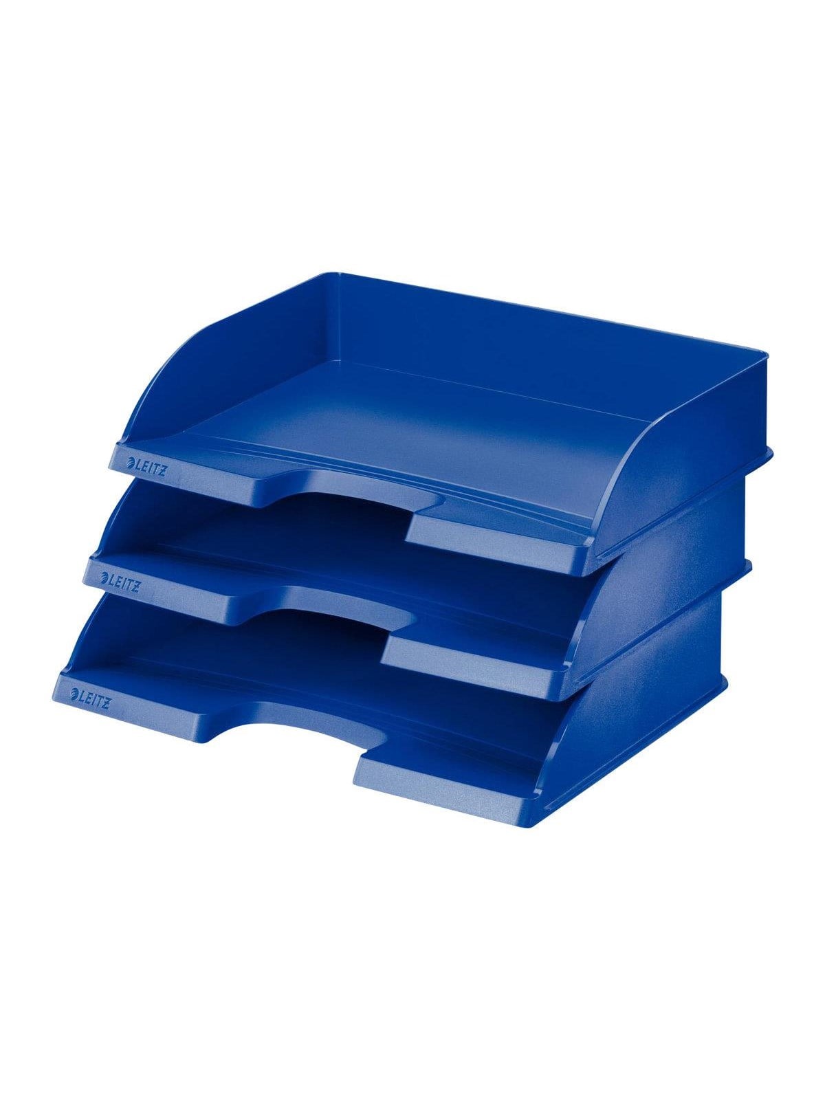 Leitz Plus Briefkorb, Querformat Blau