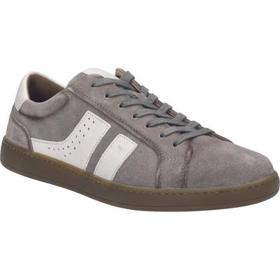 Sneaker JOSEF SEIBEL "Lio 07, asphalt-kombi", Herren, Gr. 43, grau (asphalt, kombi), Obermaterial: 100% Rindsleder Leather cow., Schuhe Sneaker