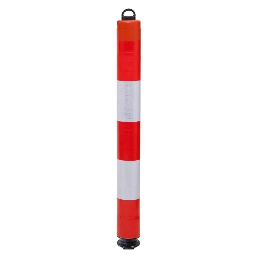 Moravia LeitPin mit Oesenkappe, 1000 mm Retroreflektierend, rot-weiss, Ø 100 mm (290.22.907)