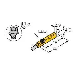 Turck Magnetfeldsensor BIM-UNR-AN6X