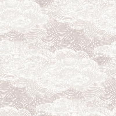 A-Street Prints Vision Lavender Stipple Clouds Wallpaper