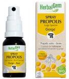 Herbalgem Propolis Large Spectre Spray Bio Dès Les Premiers Signes du Refroidissement 15 ml - Spray 15 ml