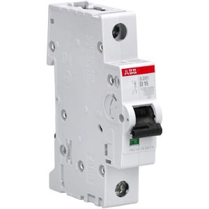 ABB Leitungsschutzschalter S201-B16 W/O ACC, Typ B, 16A, 230V/400V AC, 6kA Abschaltvermögen, 1-polig