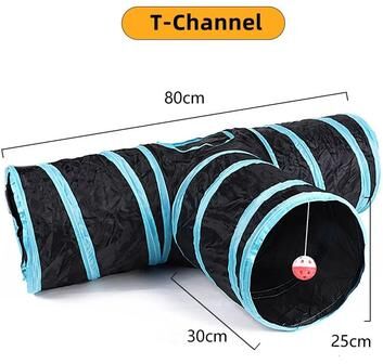 Uplifted Goods Foldable S Pass Cat Play Tunnel t Tunnels