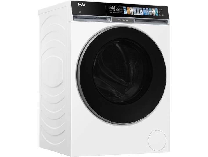 HAIER Waschtrockner HWD80-BP14687TU1 , Wasch_Trocken_Zyklus: D, weiß, B:59,5cm H:85cm T:52,5cm, Waschtrockner, UltraFresh & UltraSense, Waschtrockner
