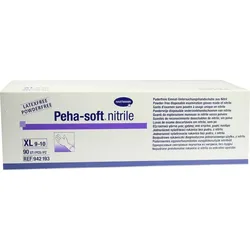 Peha-Soft Nitrile Untersuch.handsch. Xl Unst.pudfr 90 ST