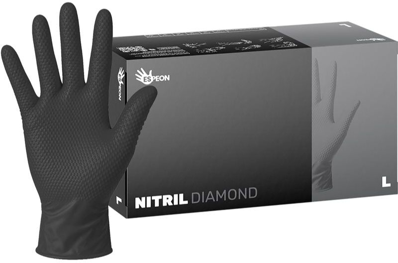 Espeon Diamond3 gants non poudrés en nitrile taille L 2x50 pcs