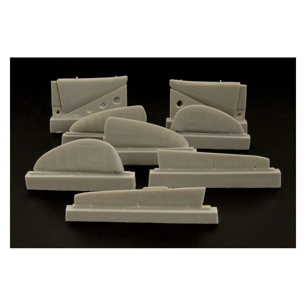 Brengun MiG 3 control surfaces (ICM and ALANGER kit) (BRL48027)