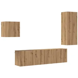 Helloshop26 - Modernes wandmontiertes TV-Möbel 40,5 x 30 x 102 cm trendige Accessoires minimalistisches Design Oberfläche in 02_0056071