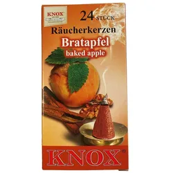 KNOX Räucherkerzen Inhalt 24 Stück verschiedene Mischungen