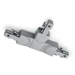 Trio T-Verbinder DUOline Kunststoff Silber Titan
