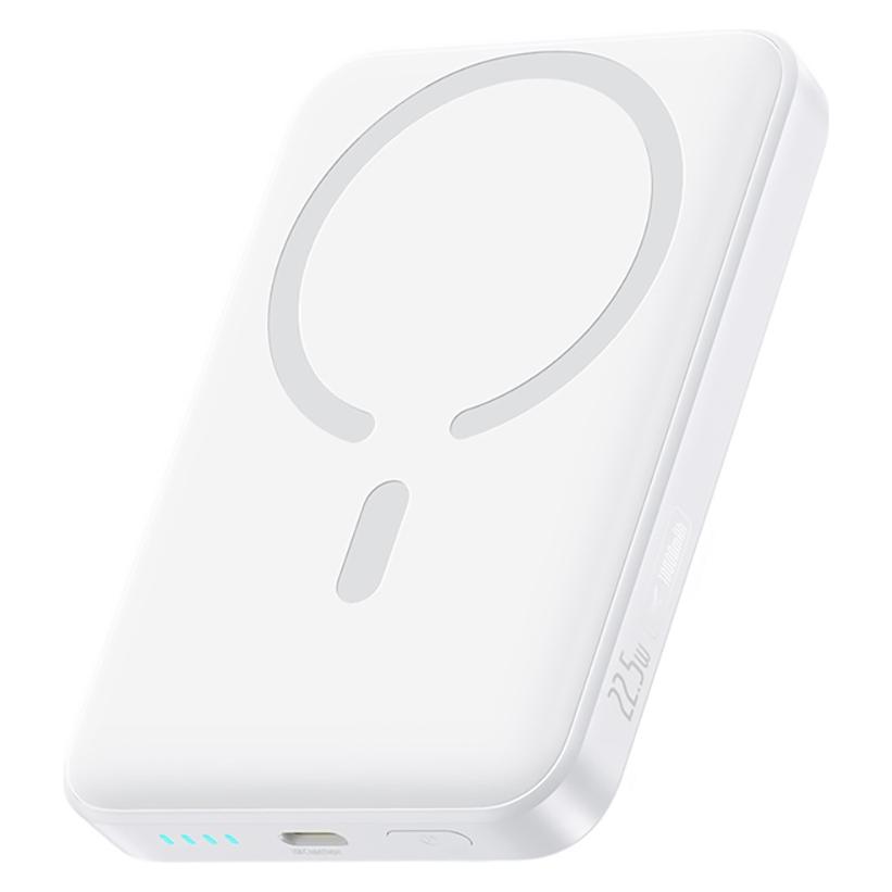 Baseus EnerFill FM11 22.5W Magnetische Powerbank 10000mAh Mondweiss (10000 mAh, 22.50 W, 37 Wh) (P1008210E213-00)