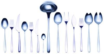 Mepra Avanguardia Flatware Set (Configuration P) - 113 Pieces