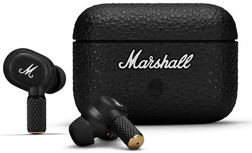 Marshall Auriculares Noise Cancelling True Wireless Bluetooth  Motif II - Preto