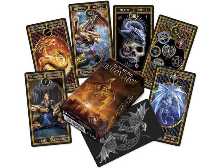 Nemesis Now - Anne Stokes Dragon Tarot Cards - 78 kaarten - Multicolour