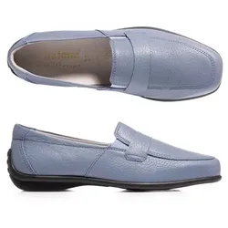 VITAFORM Damen-Slipper Hirschleder seitl. Gummieinsätze Sohle Hanne