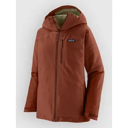 Patagonia Insulated Powder Town Jacke rusty red Gr. M