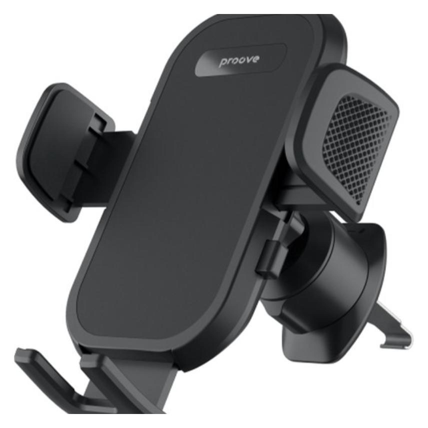 Proove - Longway Silicone Air Outlet Car Mount, Schwarz (66000079)
