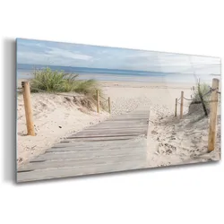 GLASBILD 140x70 cm Meer