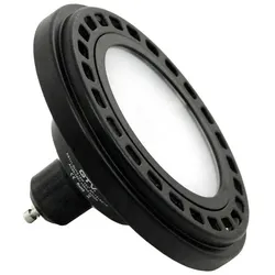 GTV LED Leuchtmittel 12W GU10 120° ES111 schwarz Lampe Glühbirne LD-ES11101-30