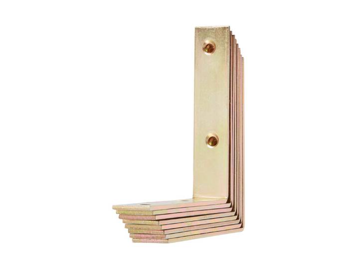 Ayce Stuhlwinkel Gelb Verzinkt 16 × 75 mm
