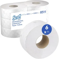Kimberly-Clark, Toilettenpapier, Toilettenpapier SCOTT Toilet Tissue (6 Stk.)