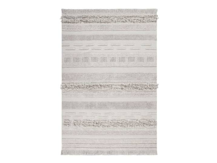 Tapis lavable en coton blanc 170x240