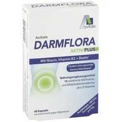 DARMFLORA Aktiv Plus 100 Mrd.Bakterien+7 Vitamine 40 St
